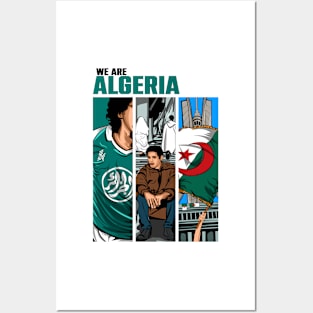 we are algeria Posters and Art